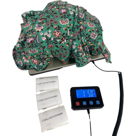 Boden Womens Dress UK 12R US 8  Green Floral Saskia Jersey Maxi Wrap D0174 NWT - Picture 13 of 13